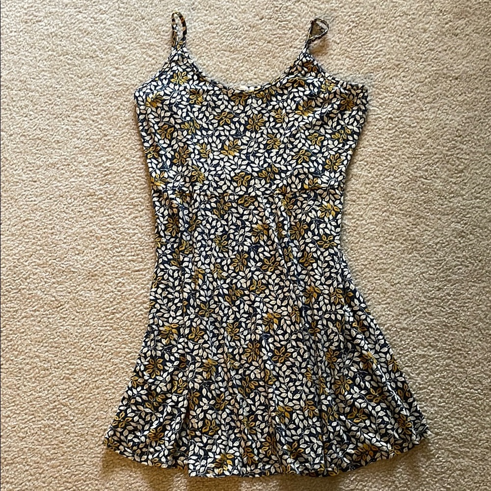 Cevog Floral Spaghetti Strap Dress, Size XXL